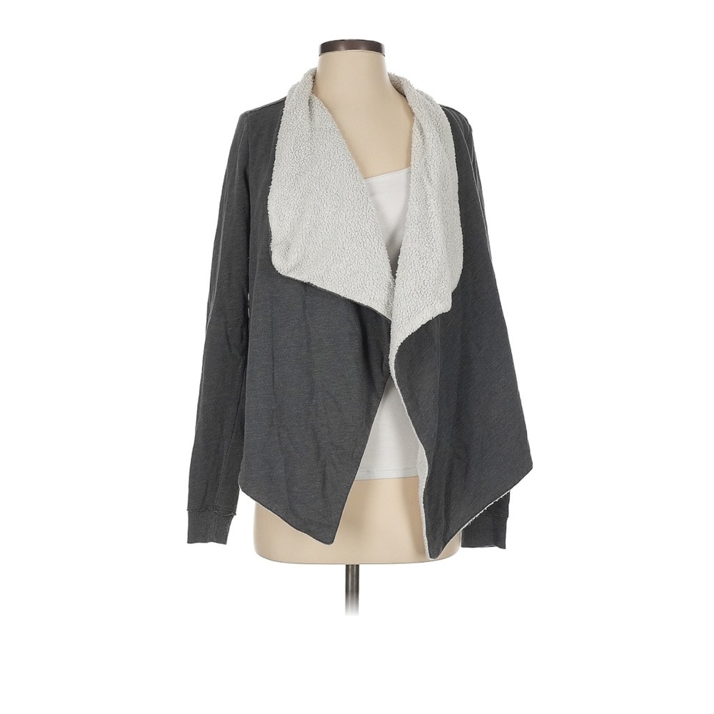 Abercrombie & Fitch Charcoal and Cream Cardigan